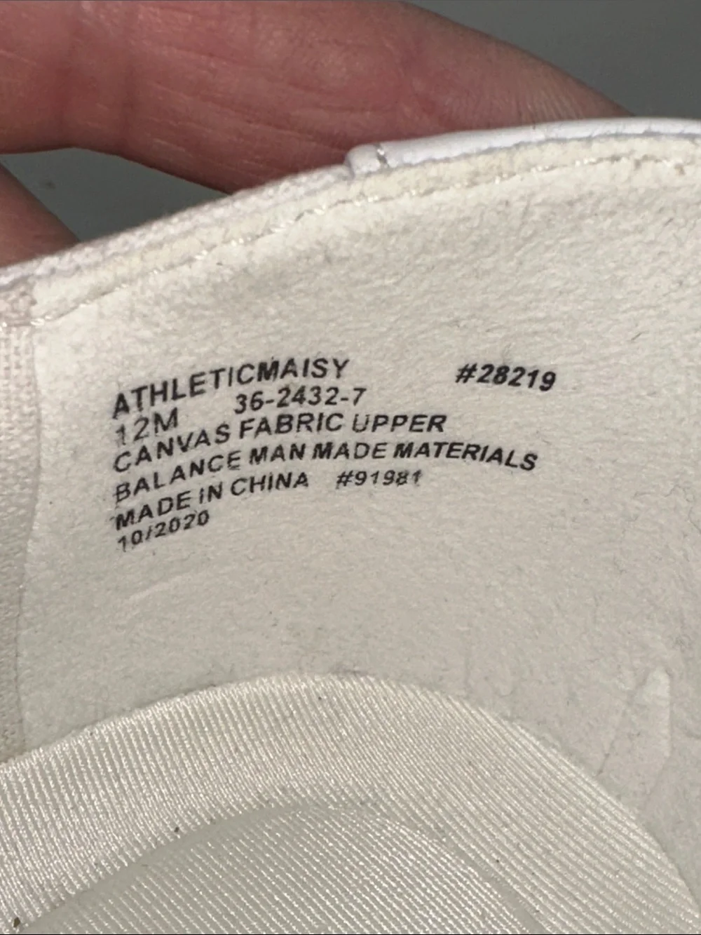 Comfort view Slip on Sneakers Size 12M